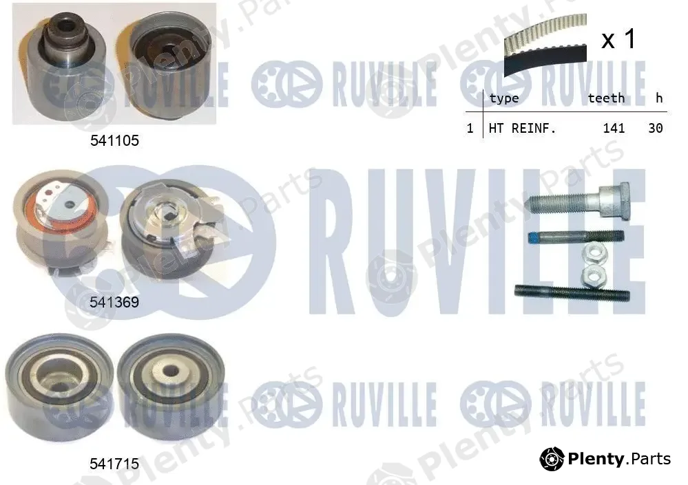 Ruville 550299 — Timing Belt Kit