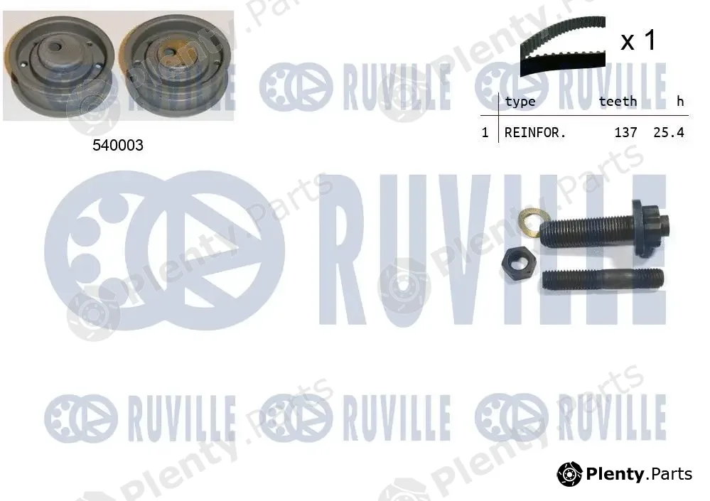 Ruville 550074 — Timing Belt Kit