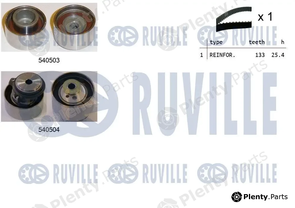 Ruville 550401 — Timing Belt Kit