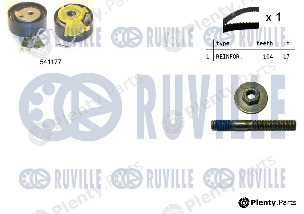 Ruville 550051 — Timing Belt Kit