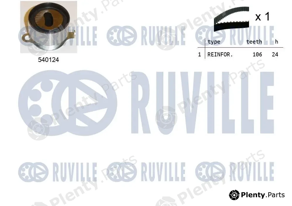 Ruville 550077 — Timing Belt Kit