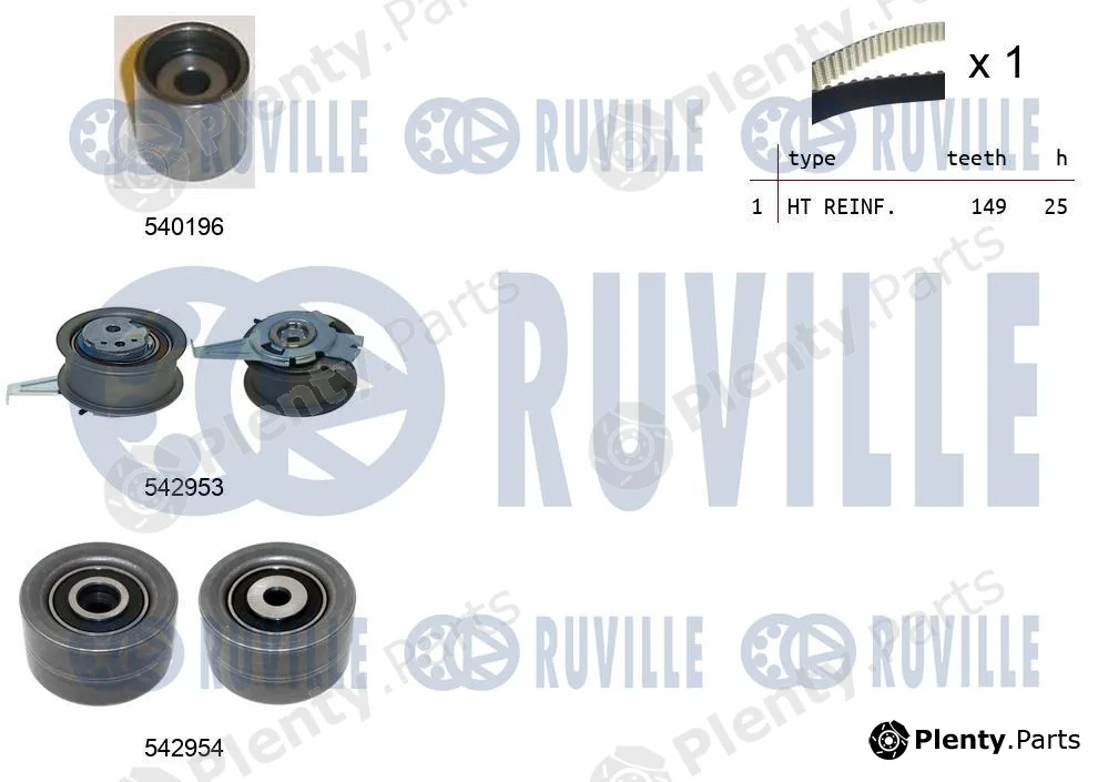 Ruville 550508 — Timing Belt Kit