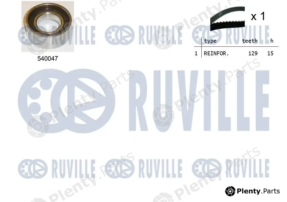 Ruville 550038 — Timing Belt Kit