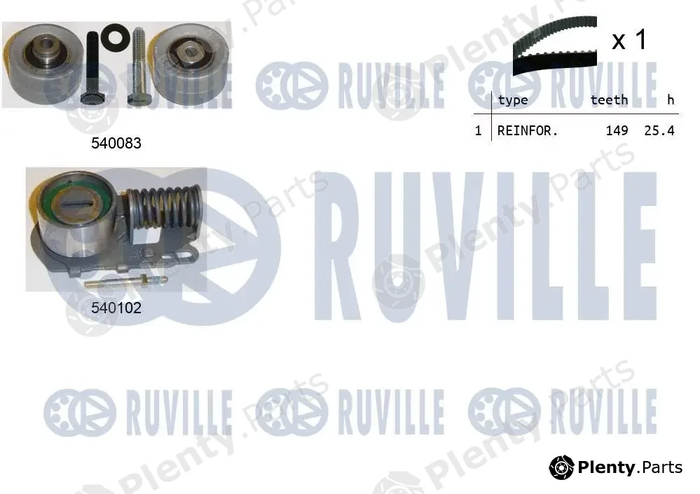 Ruville 550240 — Timing Belt Kit