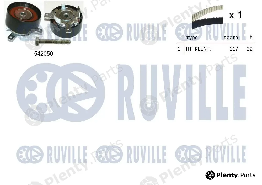 Ruville 550337 — Timing Belt Kit