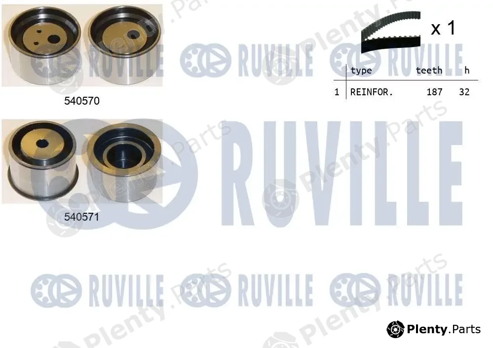 Ruville 550415 — Timing Belt Kit