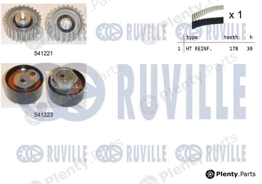 Ruville 550122 — Timing Belt Kit