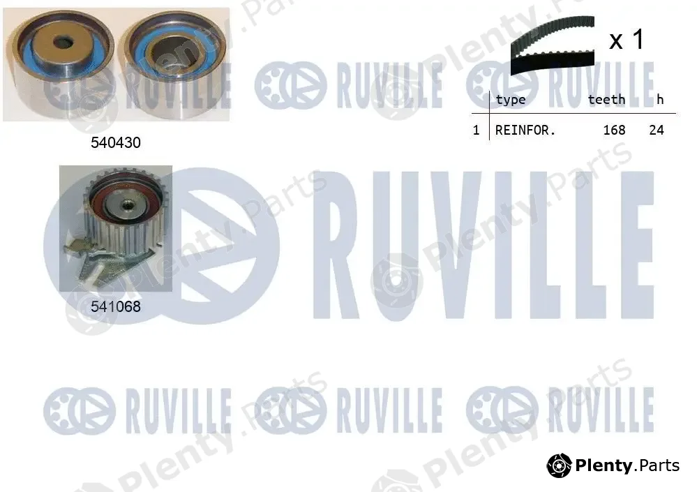 Ruville 550229 — Timing Belt Kit