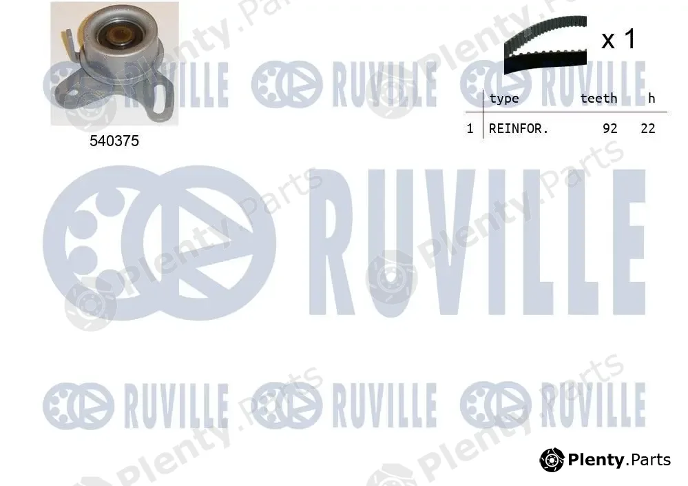 Ruville 550316 — Timing Belt Kit