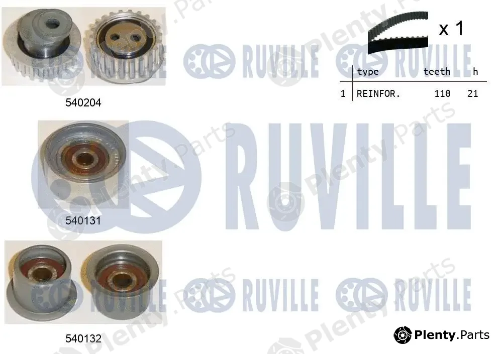 Ruville 550130 — Timing Belt Kit