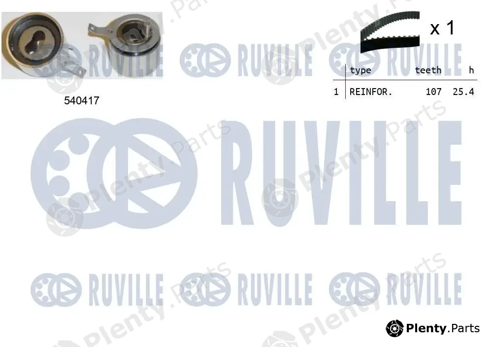Ruville 550099 — Timing Belt Kit
