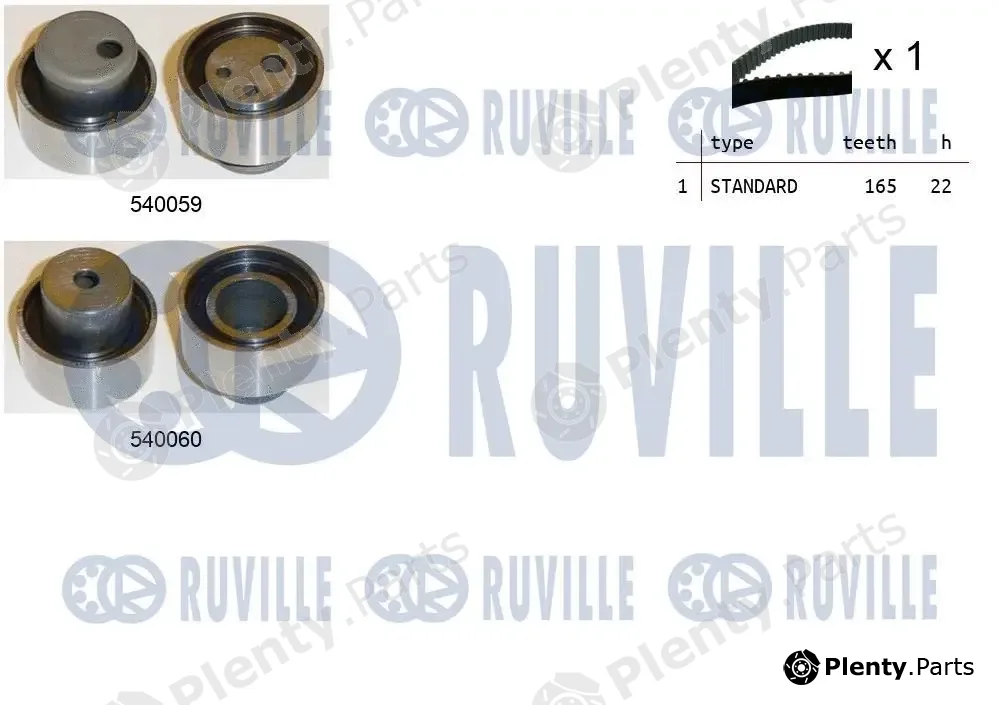 Ruville 550210 — Timing Belt Kit