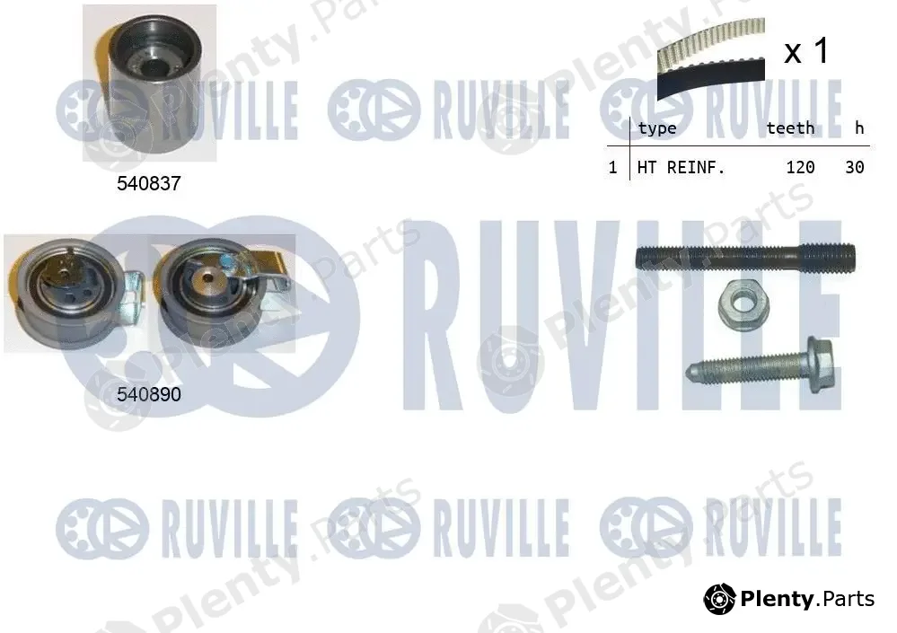 Ruville 550137 — Timing Belt Kit