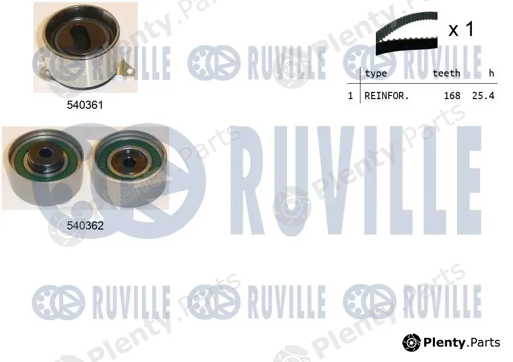 Ruville 550201 — Timing Belt Kit