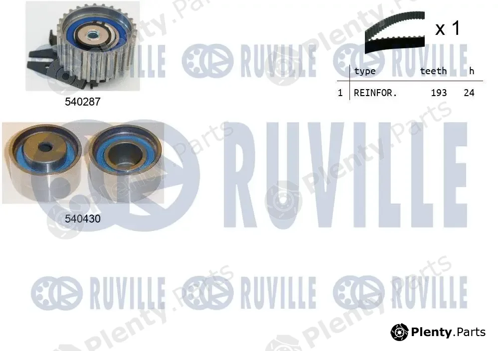 Ruville 550146 — Timing Belt Kit