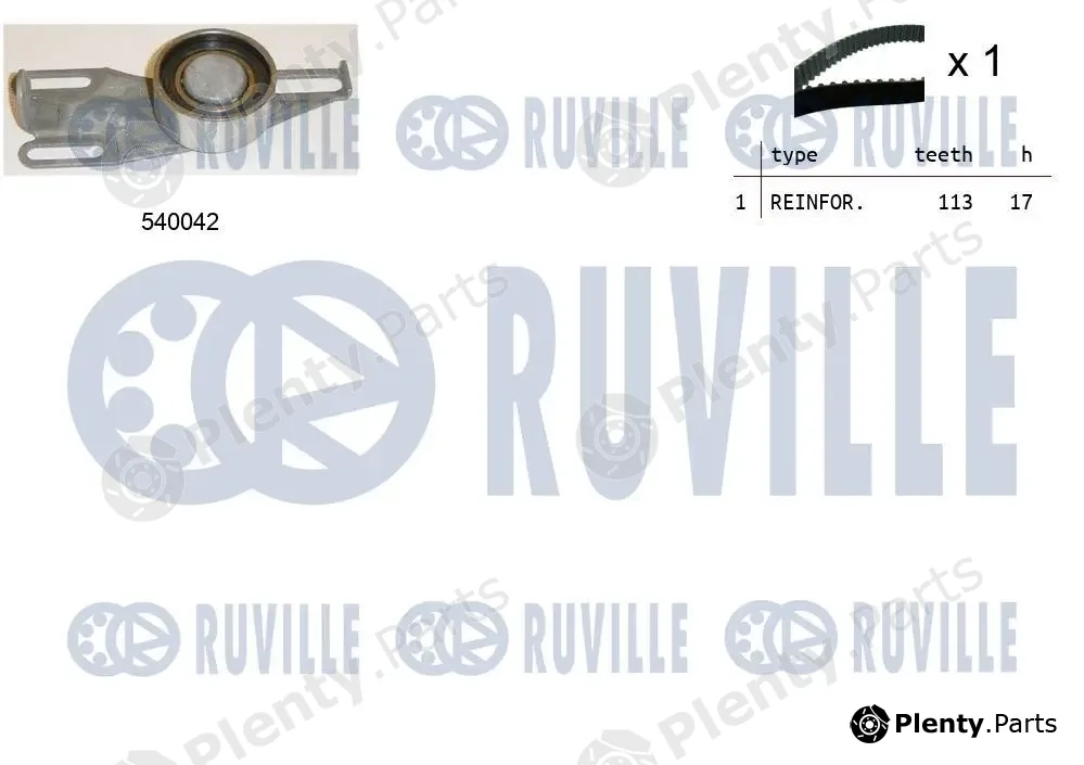 Ruville 550169 — Timing Belt Kit