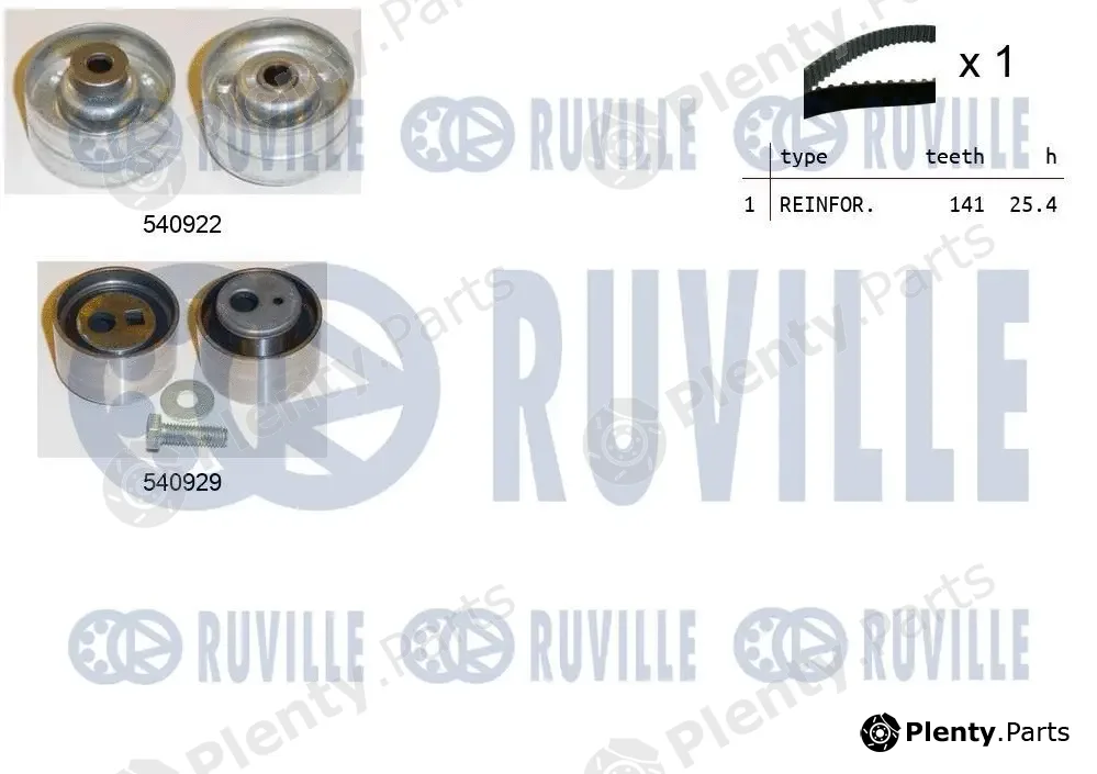 Ruville 550134 — Timing Belt Kit