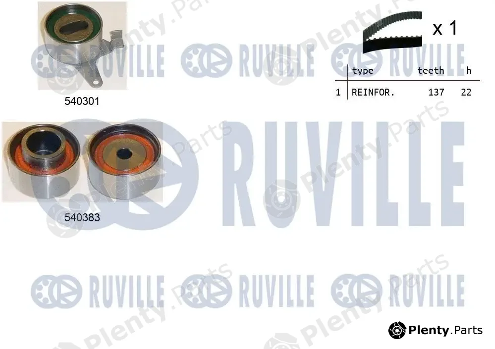 Ruville 550441 — Timing Belt Kit
