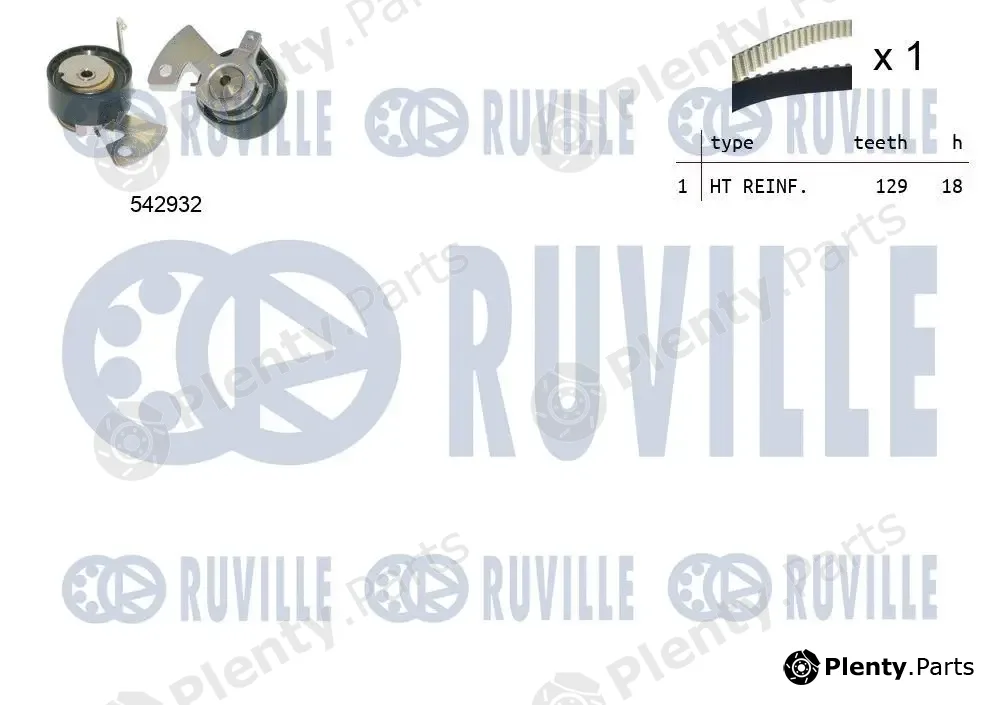 Ruville 550503 — Timing Belt Kit