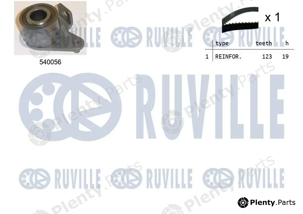 Ruville 550212 — Timing Belt Kit