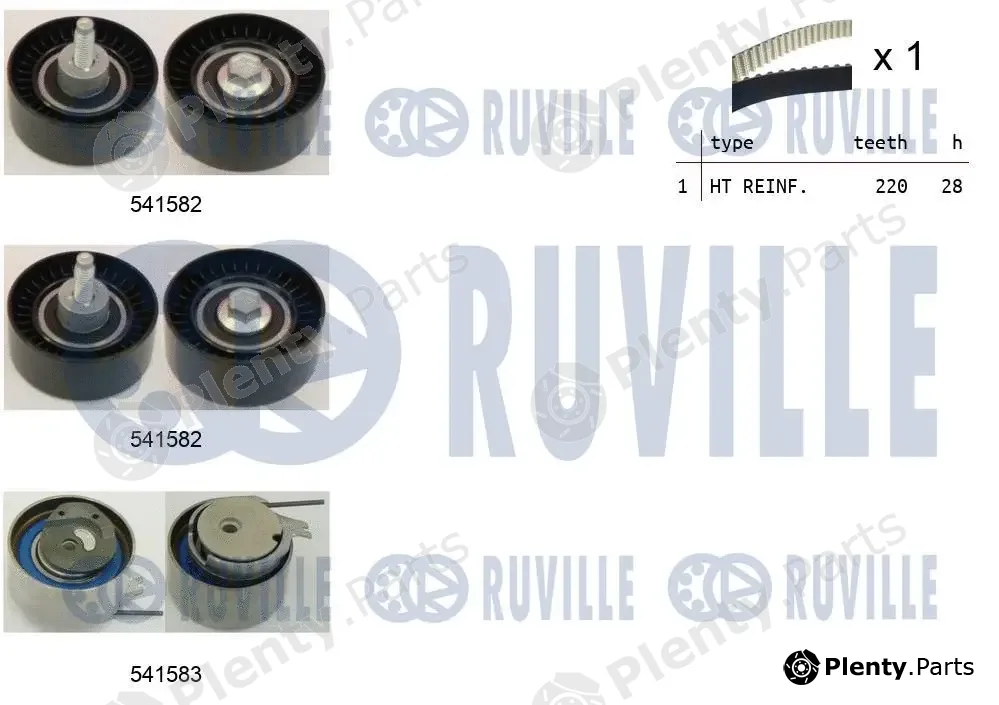 Ruville 550272 — Timing Belt Kit