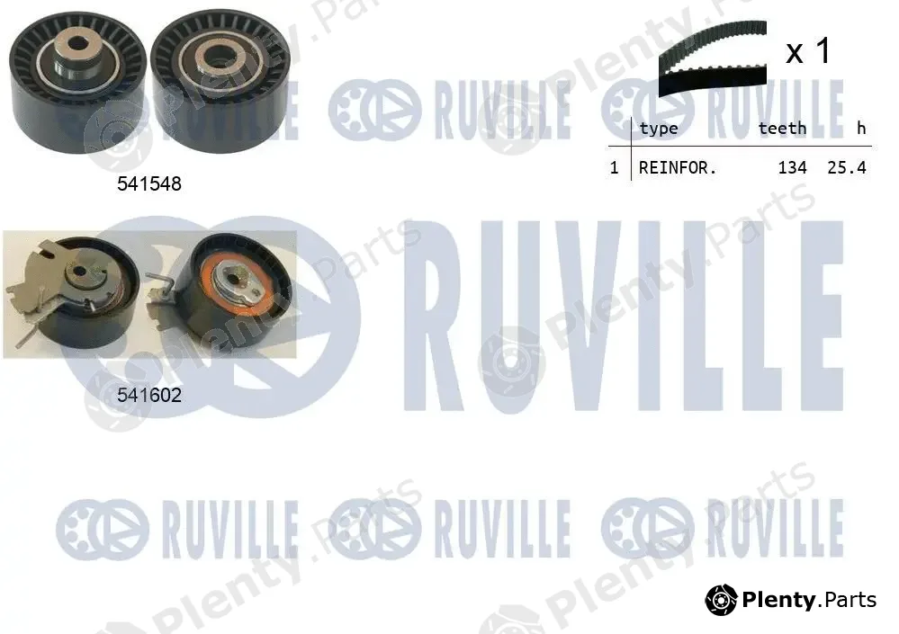Ruville 550286 — Timing Belt Kit