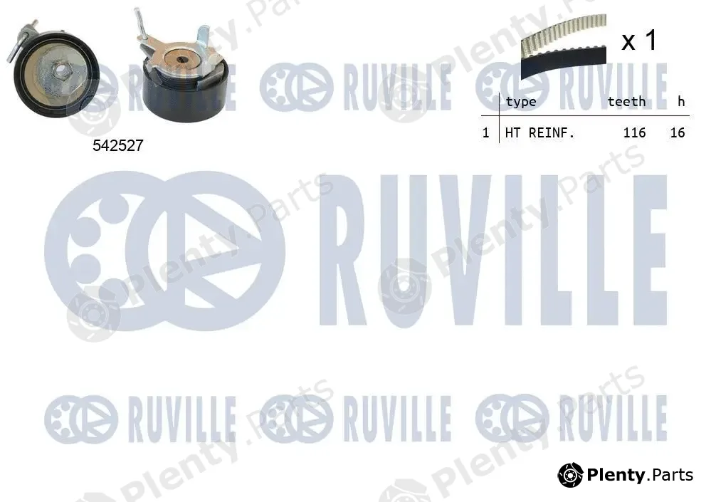 Ruville 550372 — Timing Belt Kit