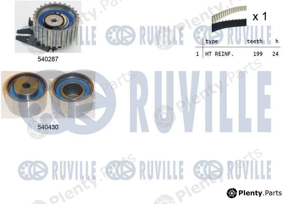 Ruville 550297 — Timing Belt Kit