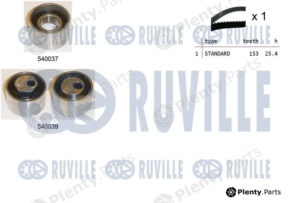 Ruville 550170 — Timing Belt Kit