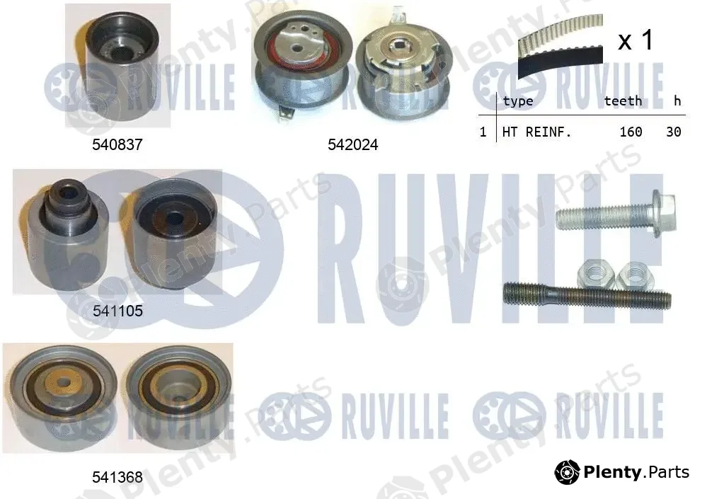 Ruville 550305 — Timing Belt Kit