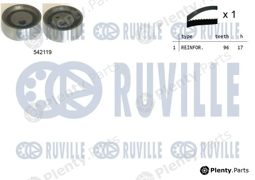 Ruville 550325 — Timing Belt Kit