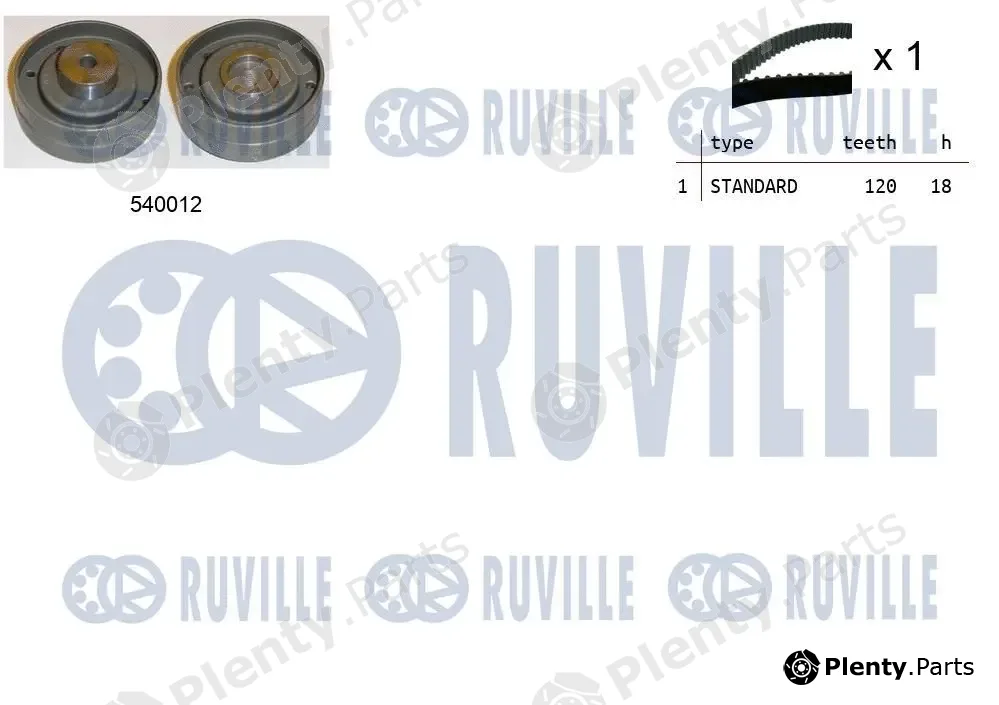 Ruville 550165 — Timing Belt Kit