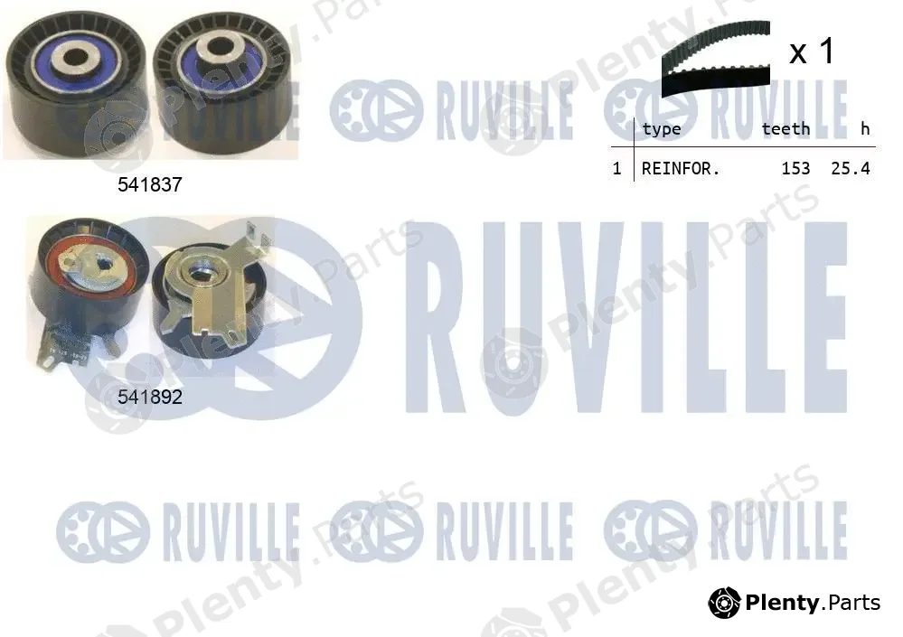 Ruville 550366 — Timing Belt Kit