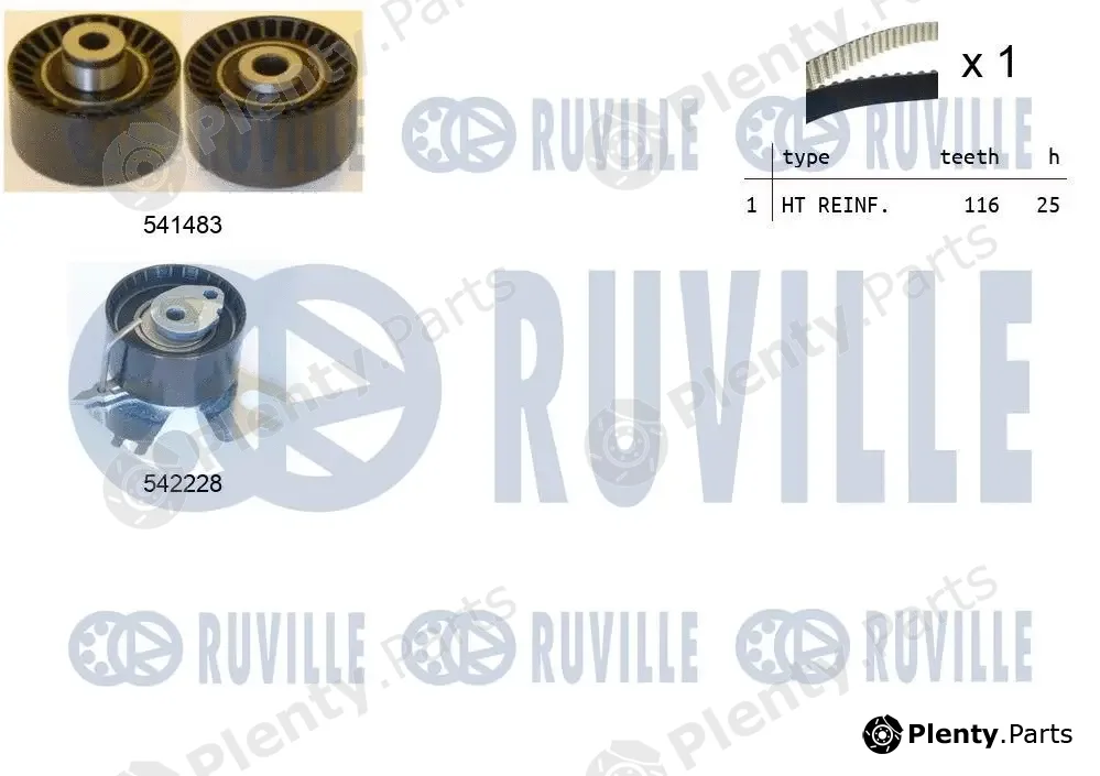 Ruville 550367 — Timing Belt Kit