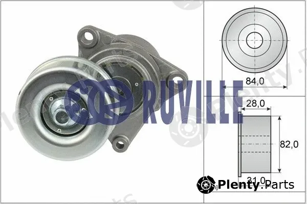 Ruville 56834 — Water Pump, engine cooling