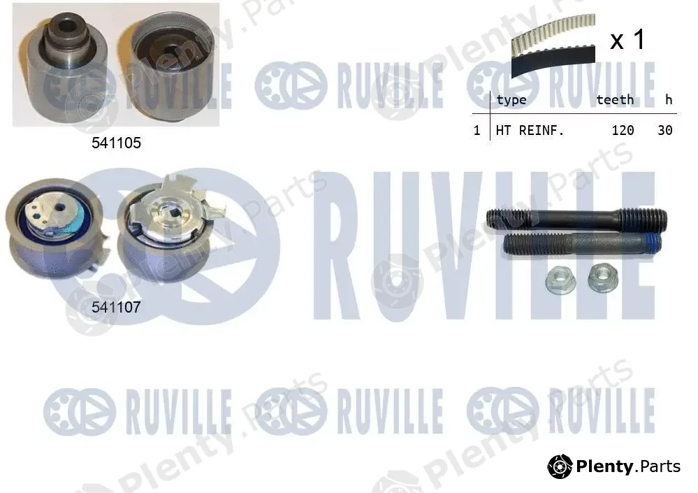 Ruville 550061 — Timing Belt Kit