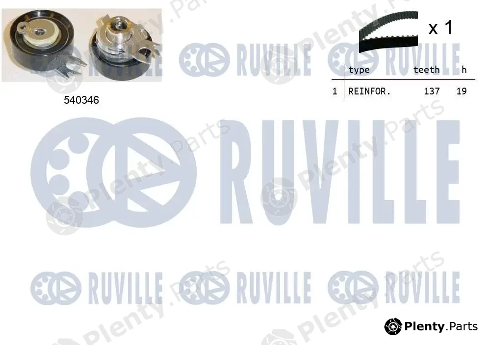 Ruville 550046 — Timing Belt Kit