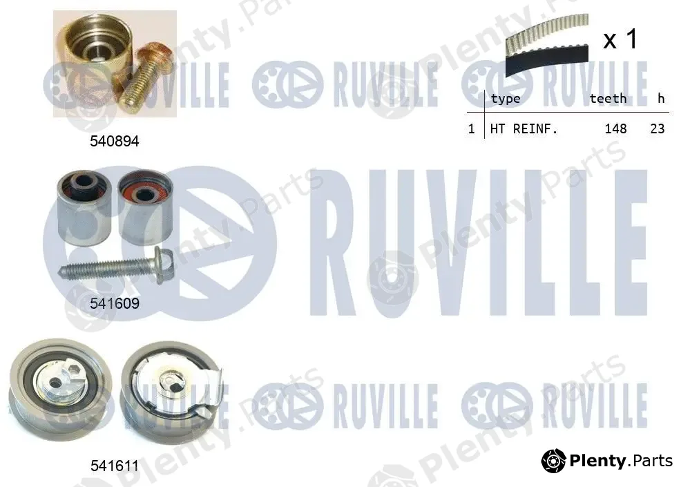 Ruville 550319 — Timing Belt Kit