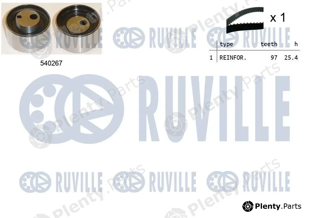 Ruville 550090 — Timing Belt Kit