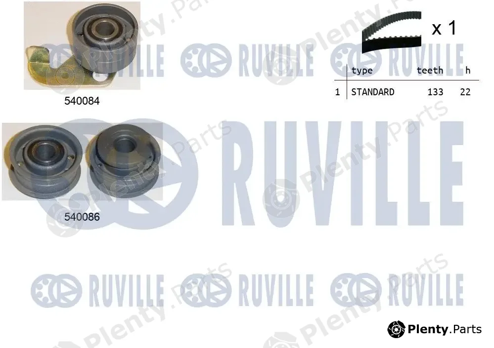 Ruville 550175 — Timing Belt Kit