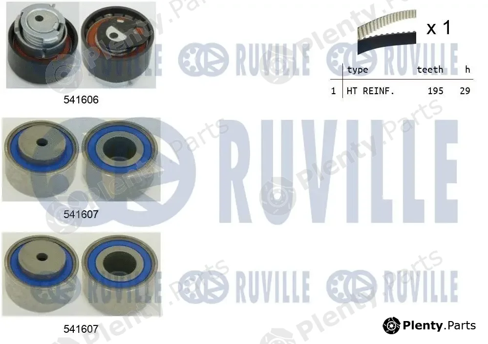 Ruville 550323 — Timing Belt Kit