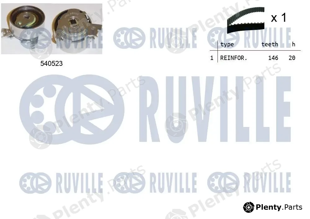 Ruville 550088 — Timing Belt Kit