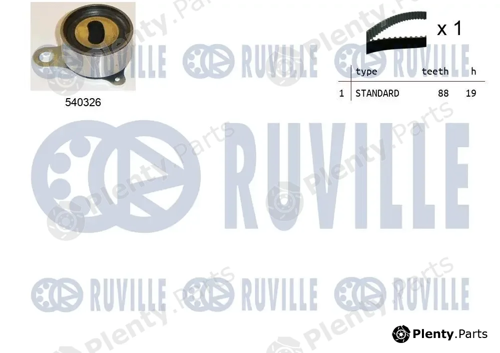 Ruville 550163 — Timing Belt Kit