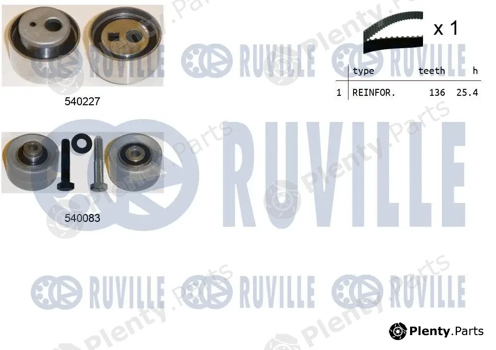 Ruville 550219 — Timing Belt Kit