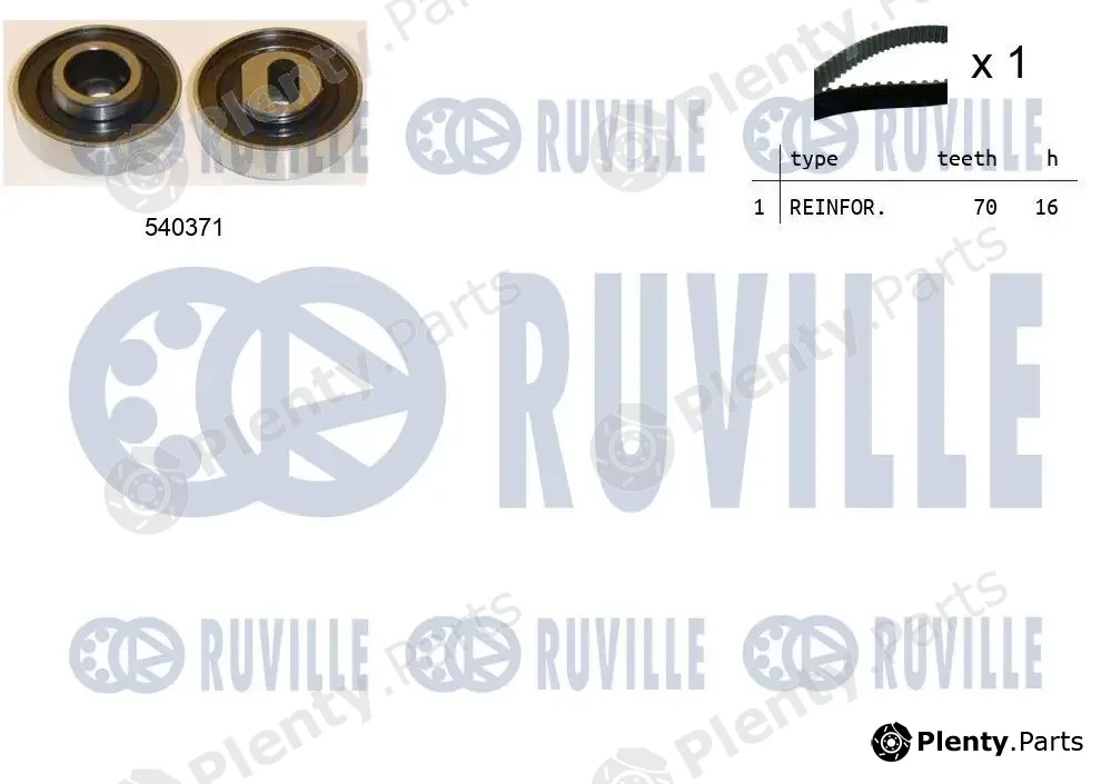 Ruville 550447 — Timing Belt Kit