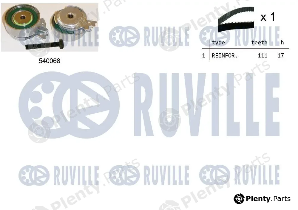 Ruville 550005 — Timing Belt Kit
