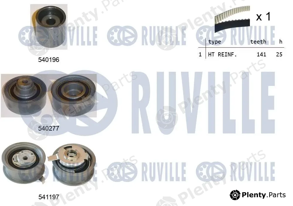 Ruville 550160 — Timing Belt Kit