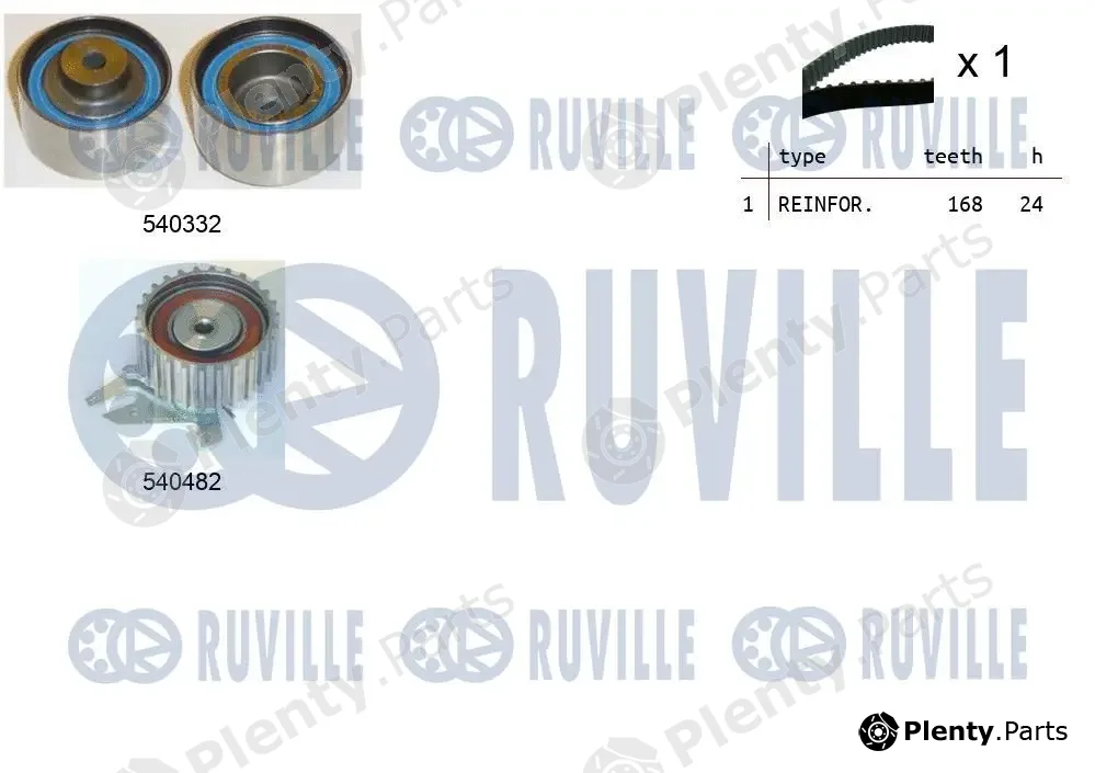 Ruville 550244 — Timing Belt Kit