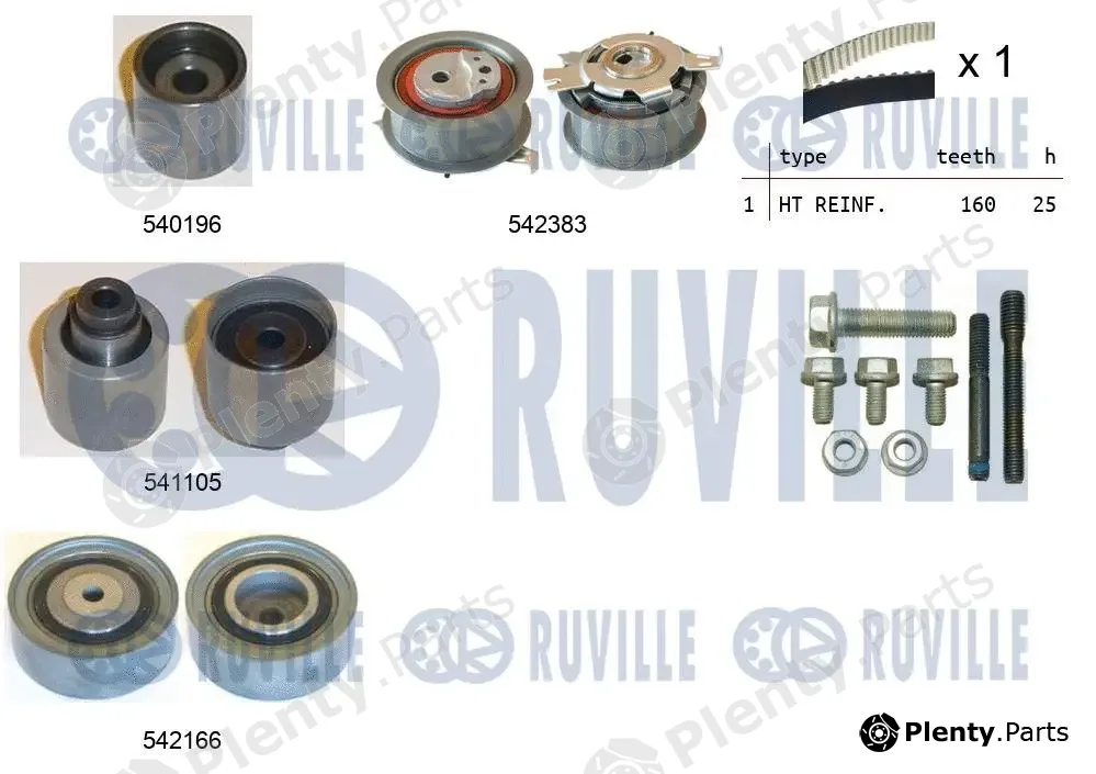 Ruville 550333 — Timing Belt Kit