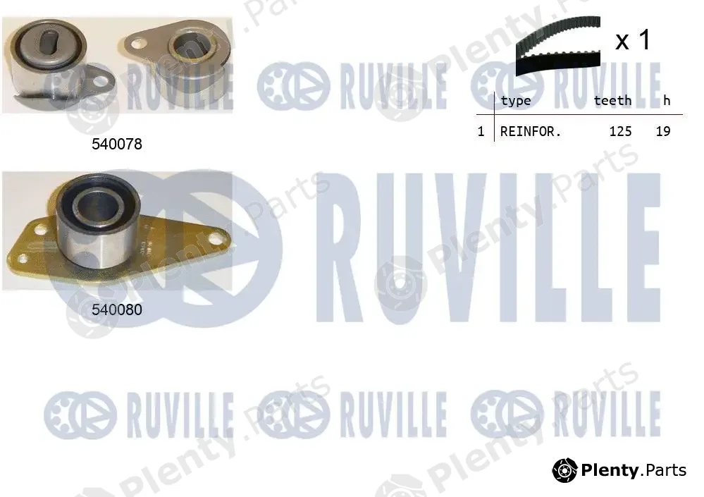 Ruville 550070 — Timing Belt Kit
